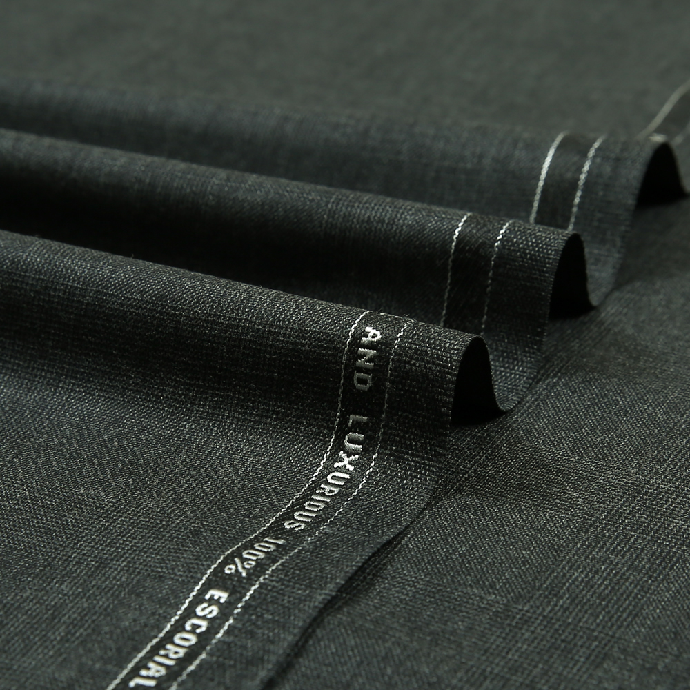 100% Escorial Wool Suiting Cloth - Woven in England - 12040